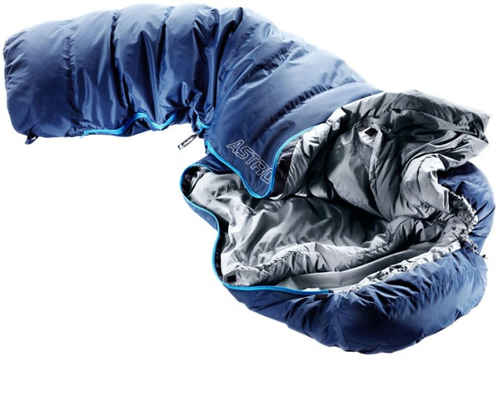 Спальний мішок Deuter Astro 400, L, midnight, лівий 