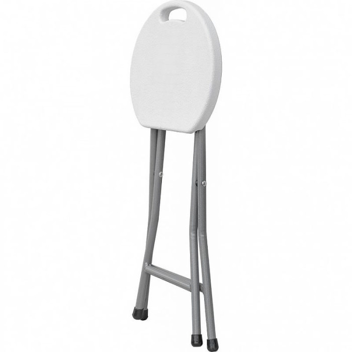 Стілець складаний круглий Time Eco ТЕ-1832, білий 