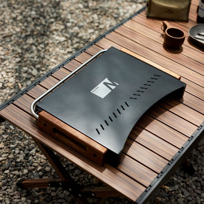 Гриль портативний для стільниці Naturehike CNK2300CJ010, металік 