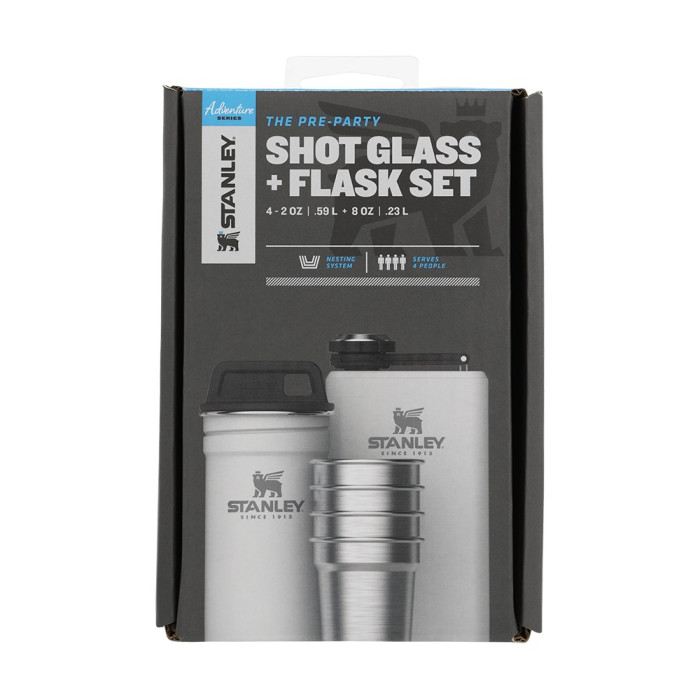Подарунковий набір Stanley Adventure Polar: 2 фляги та 4 чарки 