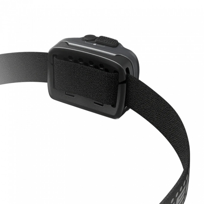 Ліхтар налобний Nitecore NU31 (Білий + Червоний LED, 550 люмен, 9 режимів, USB-C), сірий 