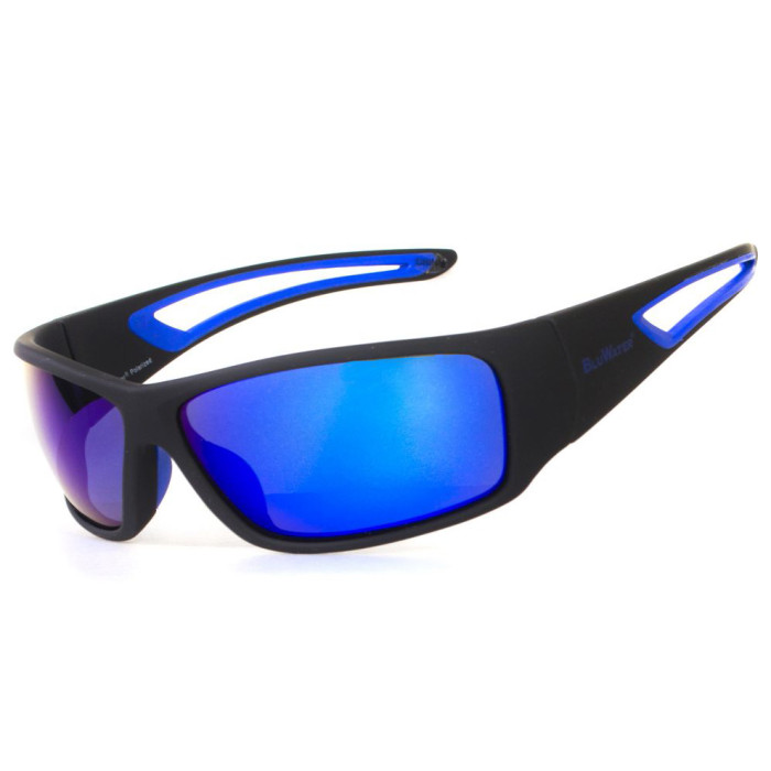 Окуляри BluWater Intersect-2 Polarized (G-Tech Blue) дзеркальні сині 