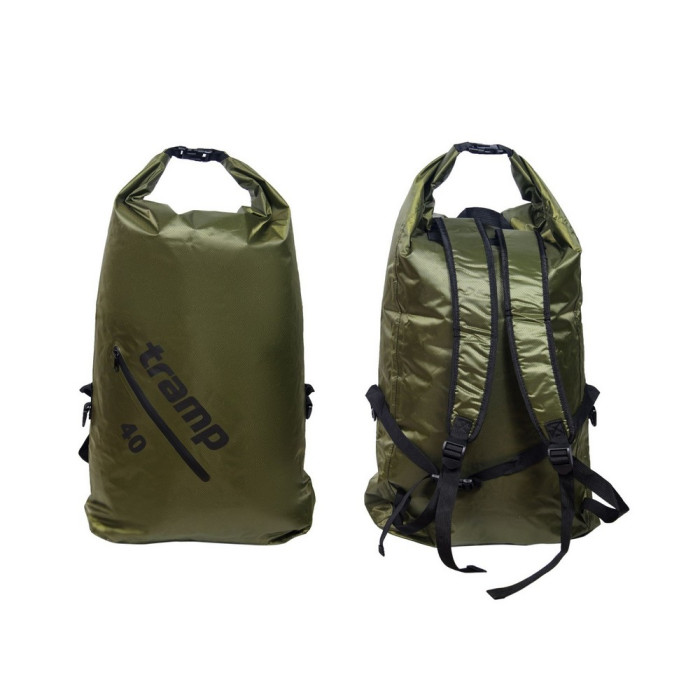 Герморюкзак Diamond Rip-Stop 40л Tramp TRA-257-olive 