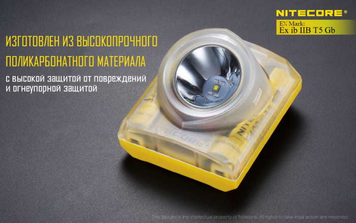 Ліхтар налобний Nitecore EH1 