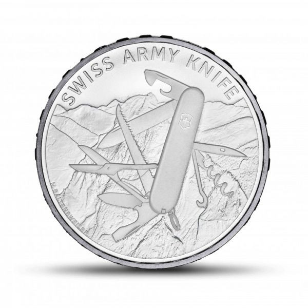 Набір ніж + монета Victorinox Karl Elsener Lim.Ed.8000 (1.1918.J18) 