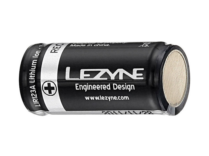 Аккумулятор Lezyne LIR 123A BATTERY LITHIUM ION BATTERY 600 mAh 3.7 V 2Amp Y10 