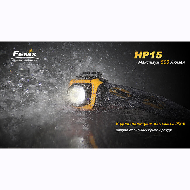 Ліхтар Fenix HP15 XM-L2, сірий 