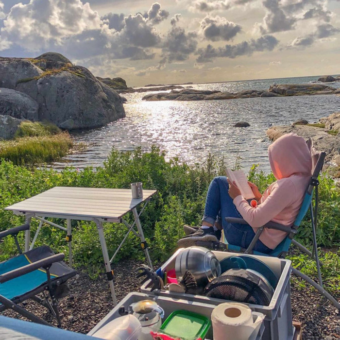 Складне крісло Uquip Sidney Blue/Grey (244003) 