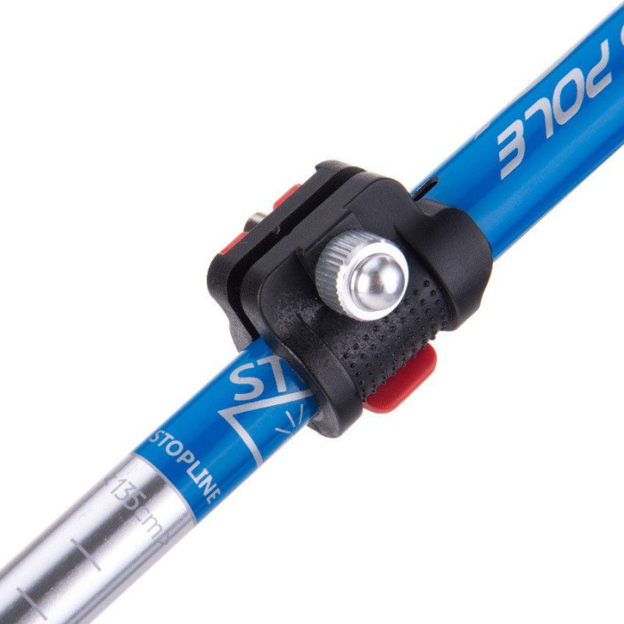 Трекінгові палиці 7075 5-сек. Naturehike NH15A023-z сині 