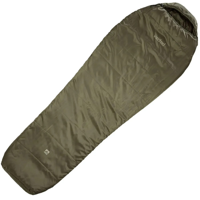 Спальний мішок Wechsel Wildfire -5° L TL Mud Green Left (232041) 