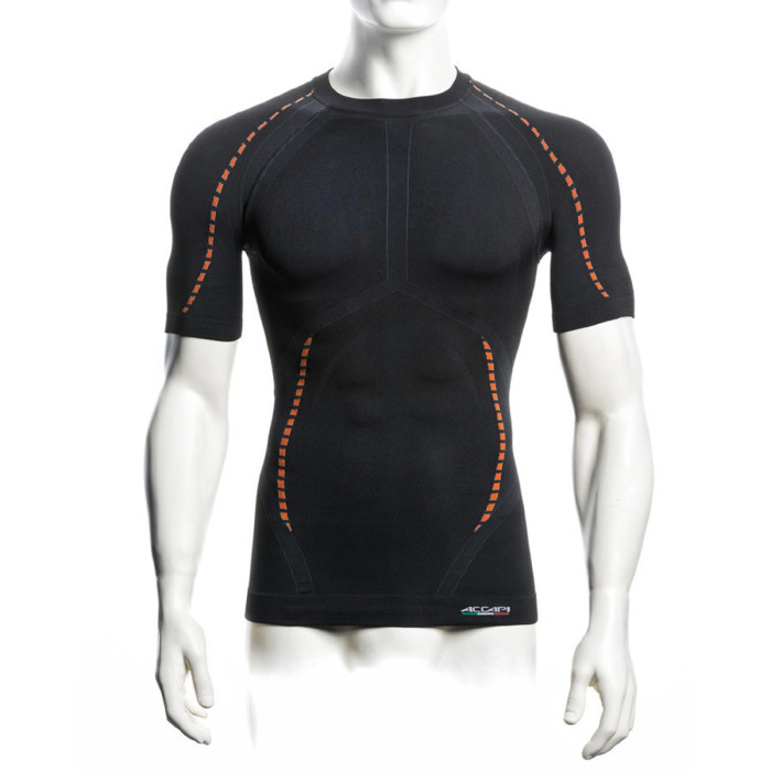 Футболка Accapi X-Country Short Sleeve Shirt Man 999 black, M/L 