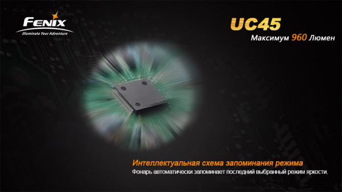 Ручний Ліхтар Fenix UC45 Cree XM-L2 (U2) LED, чорний 