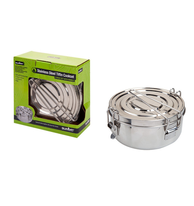 Набір посуду Summit Tiffin Cookset сталь 1,2 л 