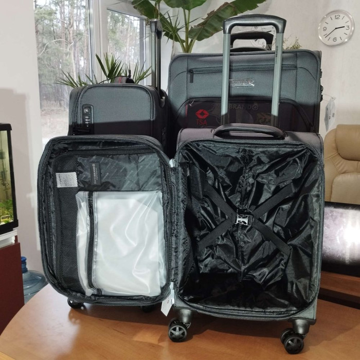 Валіза Swissbrand Celtic (L) Dark Grey (SWB_LSCEL803L) 