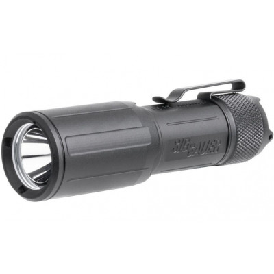 Ліхтар SIG OPTICS foxtrot-edc, compact, rechargeable, handheld flashlight, white light, black