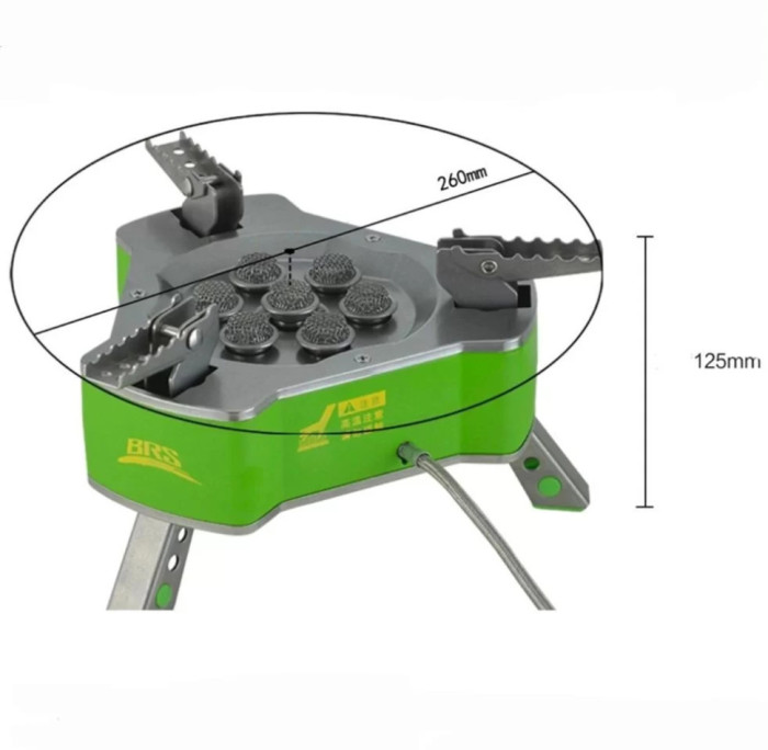 Газовий пальник BRS-71 (відкрита/ пошкоджена упаковка) 
