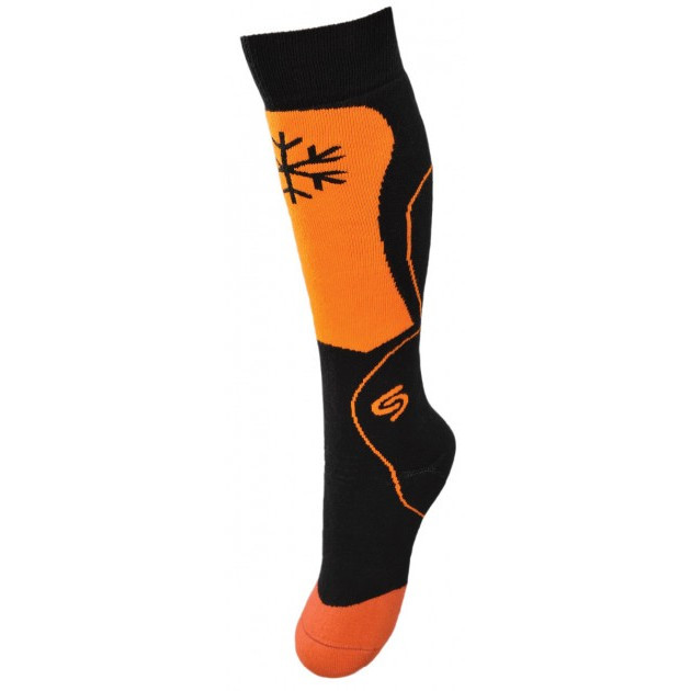 Термошкарпетки InMove Ski Kid чорний з помаранчевим 