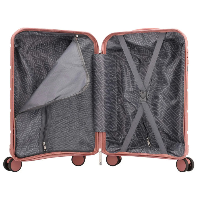 Валіза Semi Line 20" (S) Rose Gold (T5836-1) 