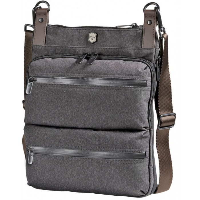 Наплічна сумка Victorinox Architecture Urban /Grey-Brown Wilson 5 л (Vt602839) 