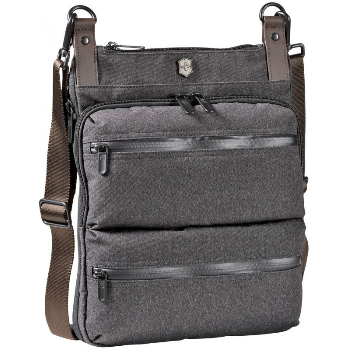 Наплічна сумка Victorinox Architecture Urban /Grey-Brown Wilson 5 л (Vt602839) 