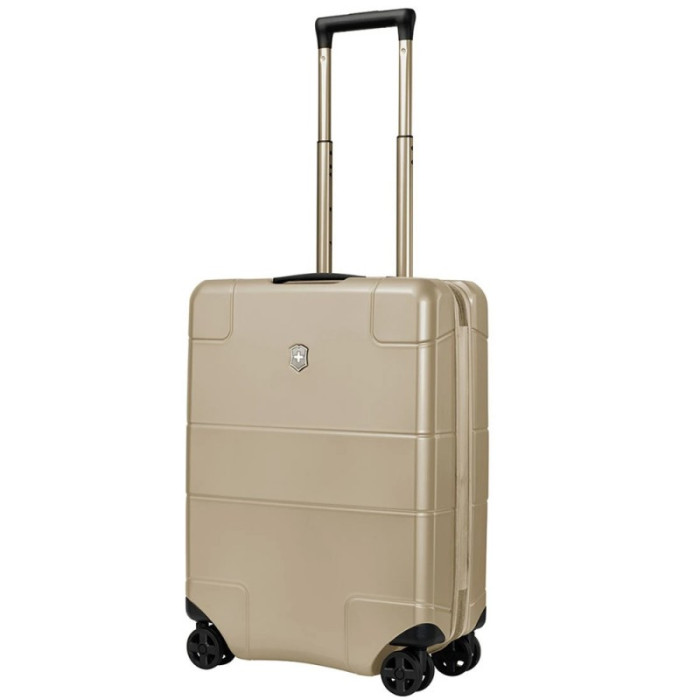 Чемодан на 4 колесах Victorinox Travel Lexicon/Champagne Gold S Global с USB 34 л (Vt606781) 