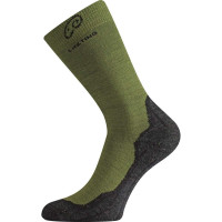 Термошкарпетки для трекінгу Lasting WHI 699 зелено-сірі, XL