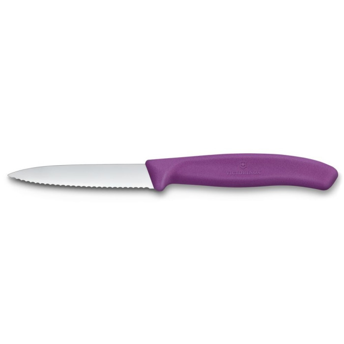 Ніж для овочів Victorinox Swiss Classic 8см хвил фіол 6.7635.C1 