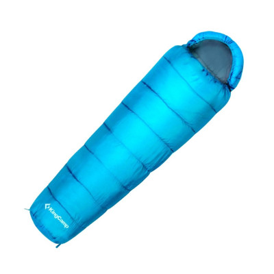 Спальний мішок KingCamp Breeze (KS3120), Sky blue right