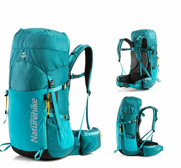 Рюкзак туристичний Naturehike NH18Y045-Q, 45 л, Блакитний 