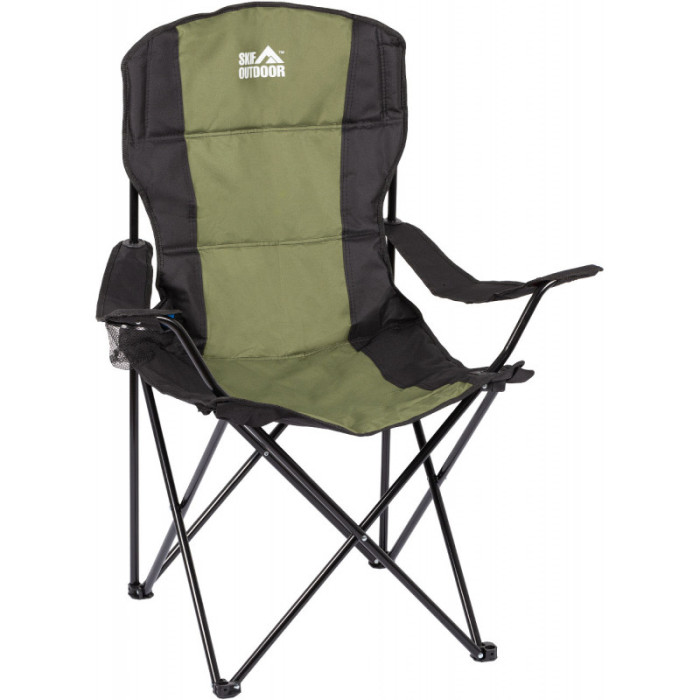 Стілець Skif Outdoor Soft Base-чорний /оливковий 