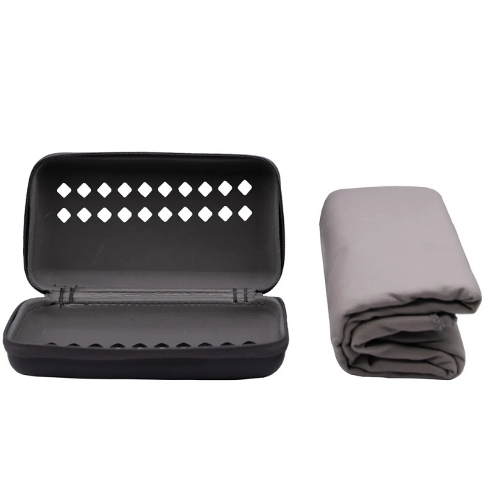 Рушник з мікрофібри Tribe Pocket Towel 60х120 см T-LC-0001-L, grey 