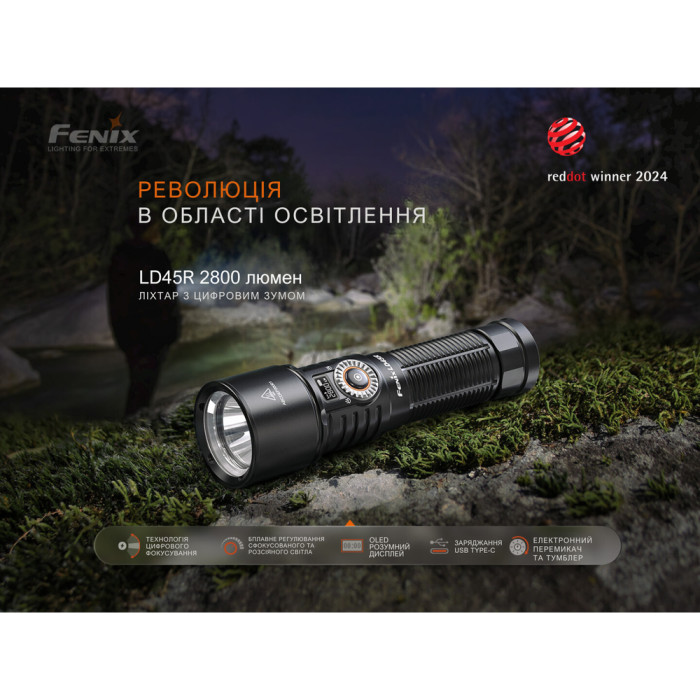 Ліхтар ручний Fenix LD45R 