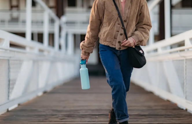 Спортивна пляшка для води Klean Kanteen Classic Sport Cap 800 мл-срібляста 