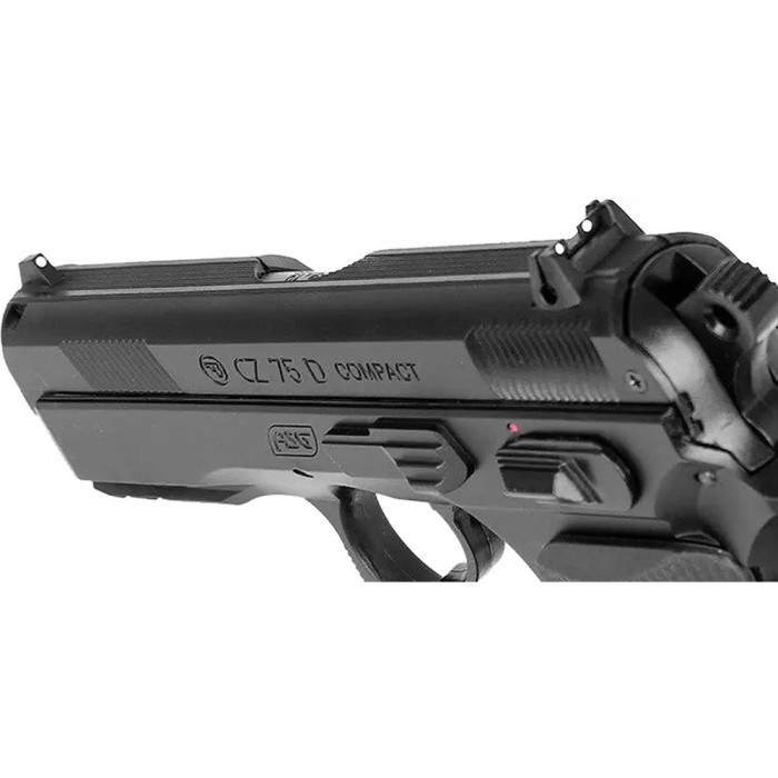 Пістолет страйкбольний ASG CZ 75D Compact Green Gas кал. 6 мм 