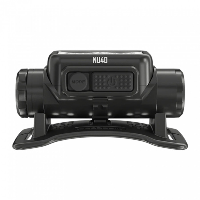 Ліхтар налобний Nitecore NU40 (Білий + Червоний LED, 1000 люмен, 9 режимів, 1x18650, USB-C, датчик наближення) 