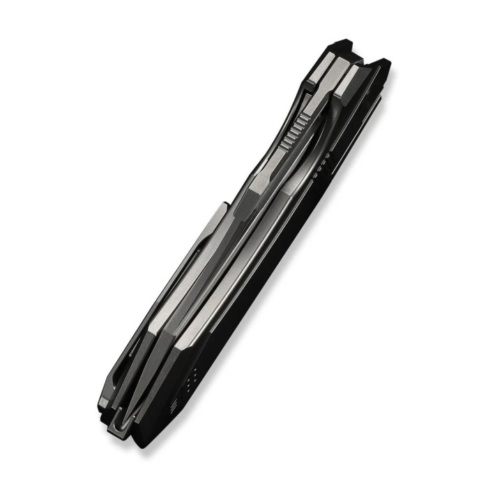 Ніж складаний туристичний Weknife Bogey (9.3 см) Bohler M390 / Titanium сірий