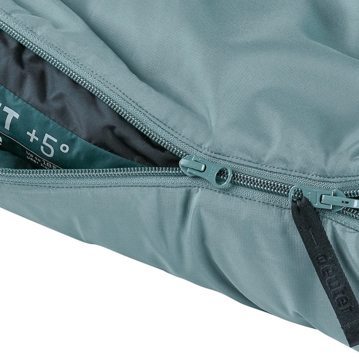 Спальник DEUTER Orbit +5° L колір 4335 shale-ink правий 