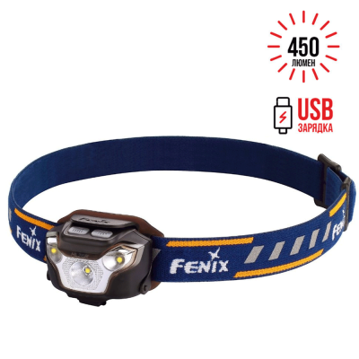 Налобний ліхтар Fenix HL26R XP-G2 (R5) (чорний)