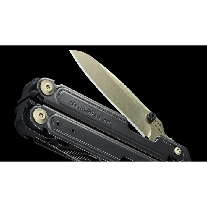 Мультиінструмент Leatherman ARC Obsidian Limited, шкіряний чохол, біти 