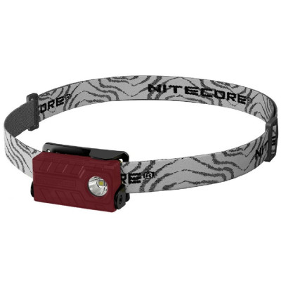 Ліхтар налобний Nitecore NU20 (червоний)