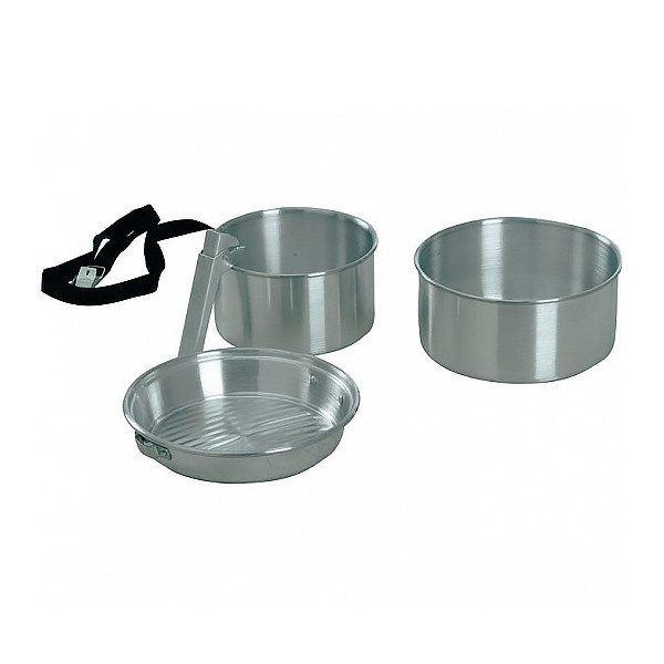 Набір посуду KingCamp CAMPER 2 (KP3901) Silver 