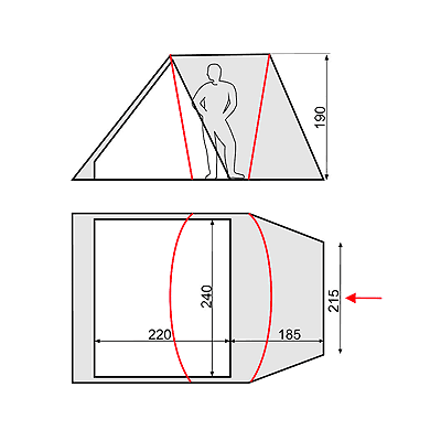 Намет Terra Incognita Camp 4 (пісочний) 