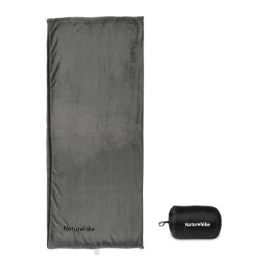 Підкладка для спального мішка Naturehike CNK2450WS024, фліс, графіт