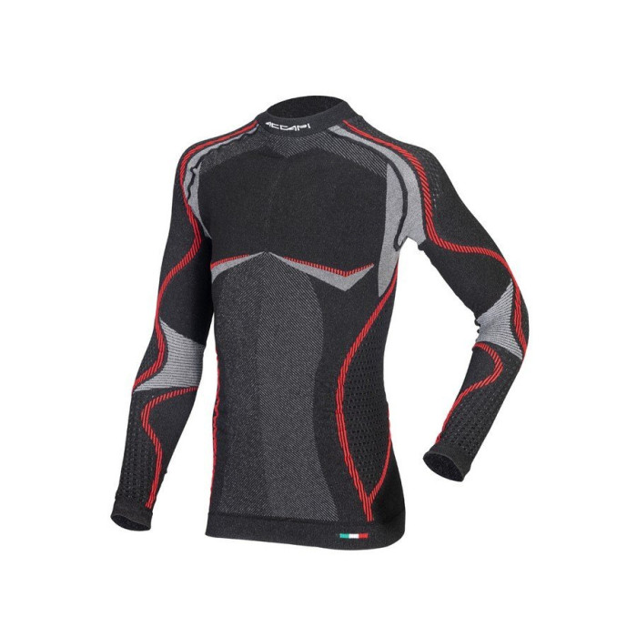 Футболка дитяча Accapi Ergoracing Long Sleeve Shirt Jr 999 Black, 110-125 