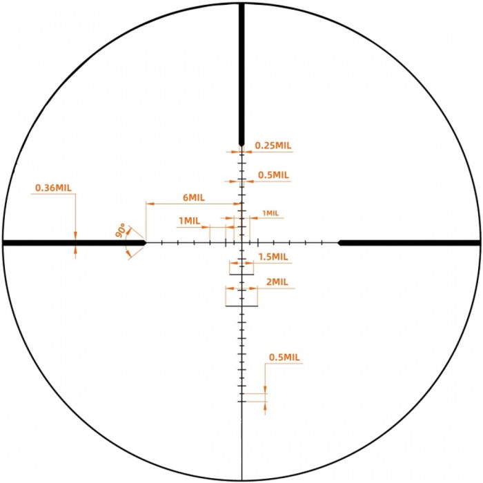 Приціл оптичний Vector Optics SOI 4-12x40 (30 мм) AO SFP VNM-1 MIL 