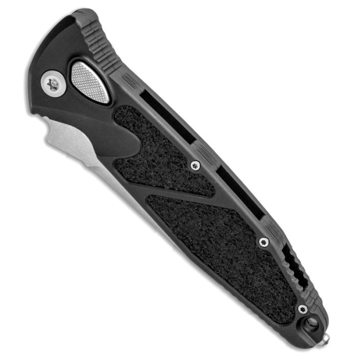 Ніж Microtech Socom Elite Auto Drop Point Stonewash полусеррейтор (160A-11) 