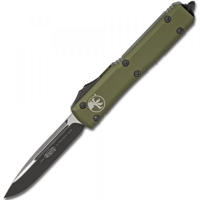 Ніж Microtech Ultrataech Drop Point Чорне лезо od green 121-1OD