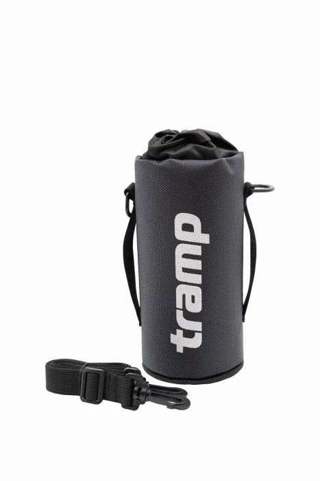Термочoхол для термоса TRAMP 0,5 л з ременем темно-сірий 