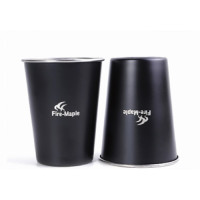 FM Antarcti cup Black стакан 2 шт з нержавіючої сталі