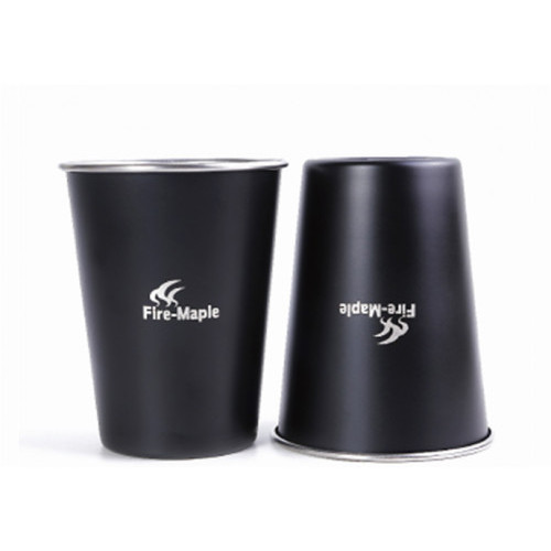 FM Antarcti cup Black стакан 2 шт з нержавіючої сталі 